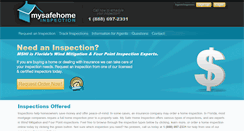 Desktop Screenshot of mysafehomeinspection.com